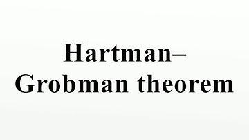 Hartman–Grobman theorem