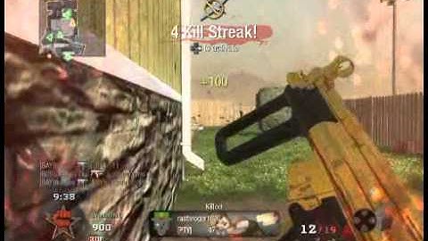 Black Ops Mp5k Gold BEASTING - fkingbs