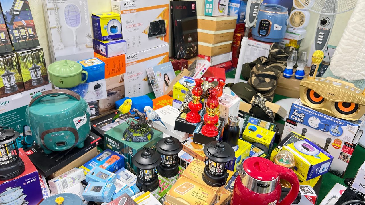 LỌ XỊT CÔN TRÙNG, NỒI LẨU MINI 2 TẦNG, ĐÈN HỌC KÈM QUẠT, BÌNH THUỶ NHIỆT, BẤM MÓNG ĐỨC,...