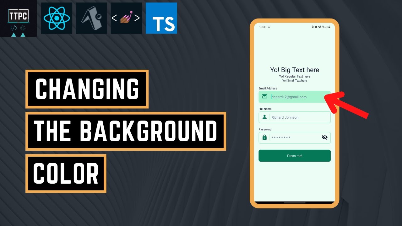 Styling TextInput React Native: TextInput là một phần quan trọng trong bất kỳ ứng dụng nào. Xem ảnh liên quan đến \