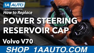 How To Replace Power Steering Reservoir Cap 00 07 Volvo V70 Youtube