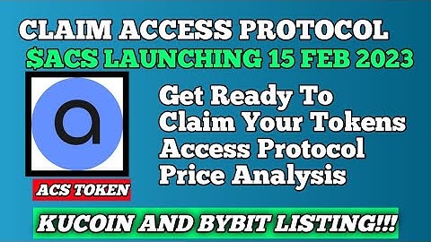 Access Protocol Airdrop Update | Get Ready To Claim Your Tokens | How To Claim ACS