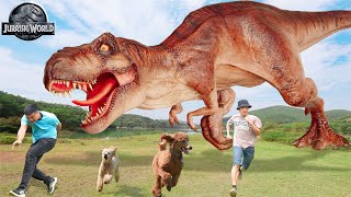 Most Dramatic Trex Attack | Jurassic Park FanMade Short Film | Trex Chase | Dinosaur | Ms.Sandy