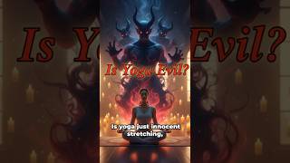 🧘 Is Yoga Evil? A Biblical Warning! ☯️ #yoga #yogapractice #yogalife #yogainspiration #meditation