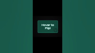 Flip Card | CSS Flip Card with Neon Glow | 3D Hover Animation 💥
