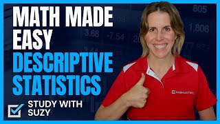 Descriptive Statistics YOU MUST KNOW TO PASS your Series 65 & 66 Exam by Pass Masters 328 views 9 months ago 14 minutes, 56 seconds