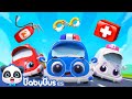 Equipito de Rescate🚒Camión de Bomberos, Patrulla, Ambulancia | Canción de Vehículo | BabyBus Español