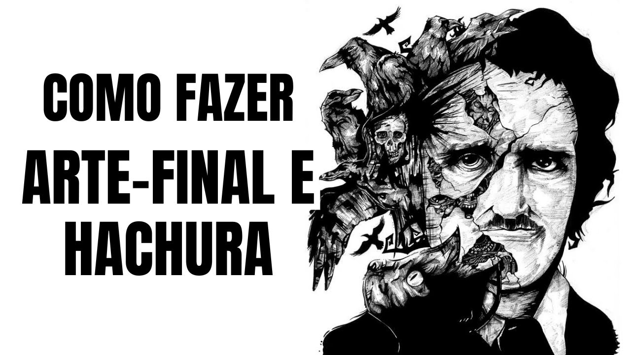 COMO FAZER ARTE-FINAL E HACHURA - APRENDA A DESENHAR DE UM JEITO FÁCIL