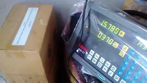 02-8954080 Linear scale no reading some point.