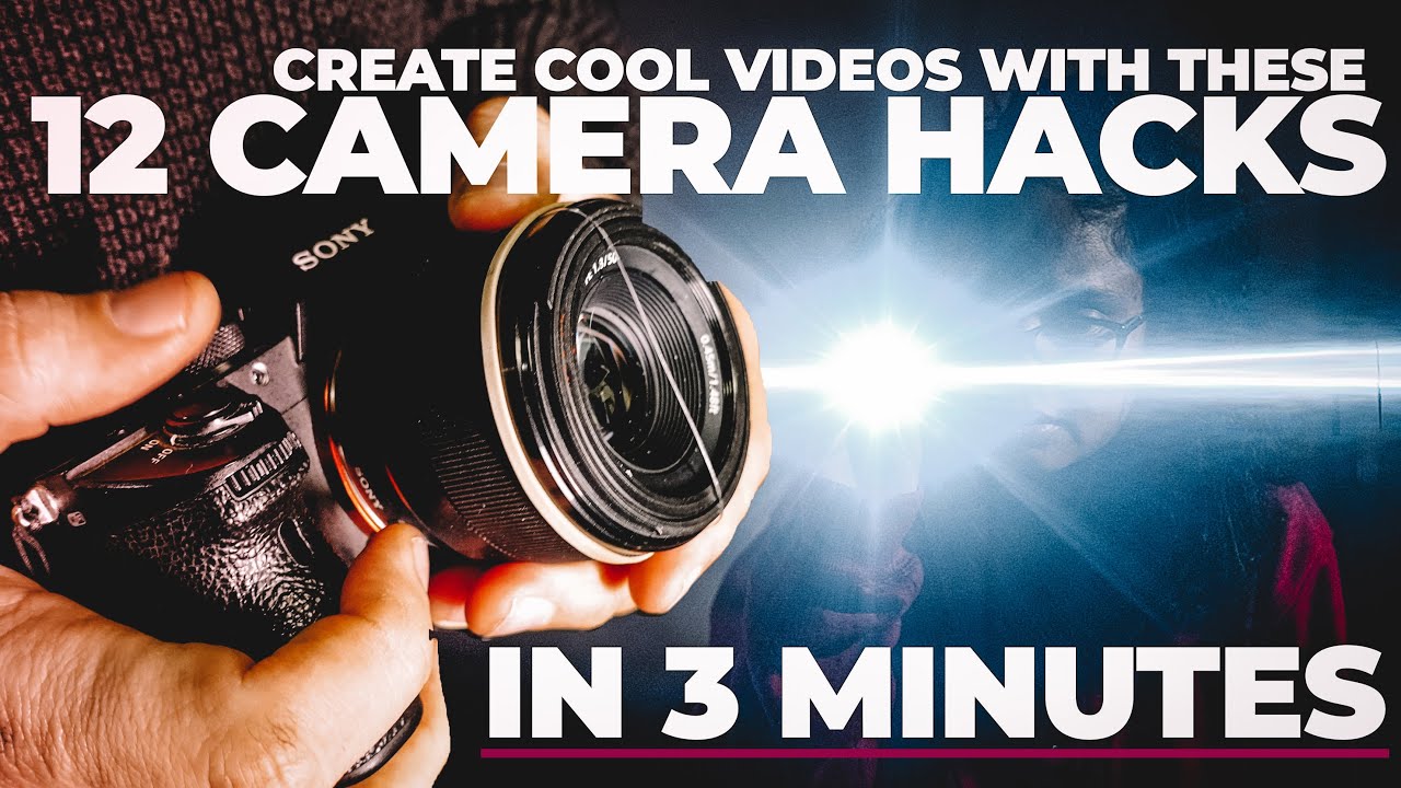 12 Camera hacks in 3 minutes! YouTube