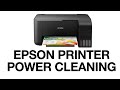 طابعات ابسون - طريقة التنظيف القوي ومتى يتم استخدامه - Epson Printer Power Cleaning