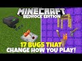 17 Bugs In Minecraft 1.17 That Could Change How You Play! (Minecraft Bedrock Edition)