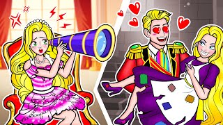 [paper doll] Rich vs Broke Rapunzel Love Challenge | Rapunzel Compilation 놀이 종이