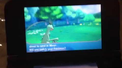 Pokemon omega ruby my grovyle evolves !!!