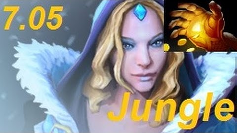 How to Jungle Crystal Maiden to a Hand of Midas in Patch 7.05 : DotA 2 Guides