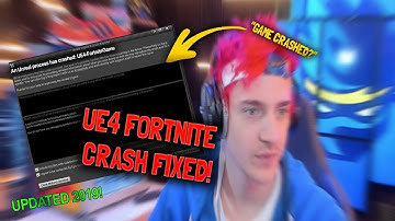 How To FIX ANY Fortnite Crash (UE4 CRASH or Error 0xc00007b & more!)