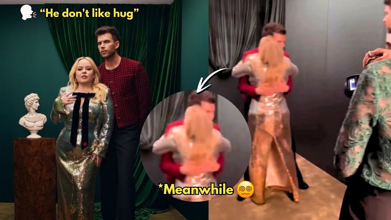 Люк и Никола обнимаются, словно не виделись много лет... Ладно