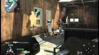 Black Ops: Knife and Tomahawk Only - Double tomahawk DOUBLE KILL!!! (TDM on Firing Range)