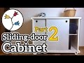 YOU can make a cabinet with sliding doors (part 2 of 2)  DYI furniture project