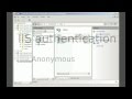 Iis anonymous authentication configuration example