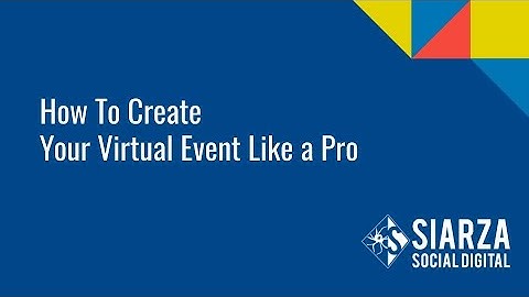 How to Create Your Virtual Event Like a Pro