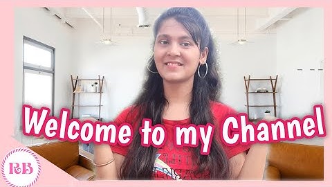 My First YouTube Video!❤❤ Introduction To my Channel|New Youtuber|Channel Trailer
