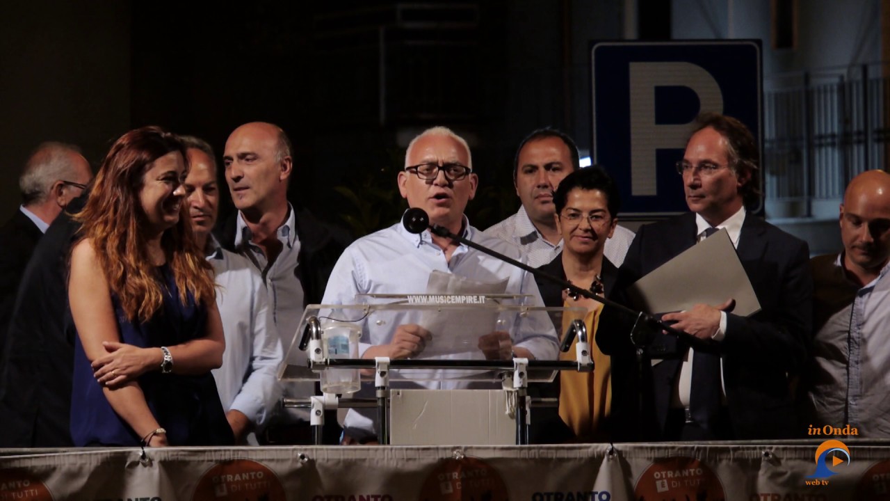 Lista Otranto è di Tutti / Luca Bruni Sindaco: Terzo Comizio 04-06-2017 | InOnda WebTv