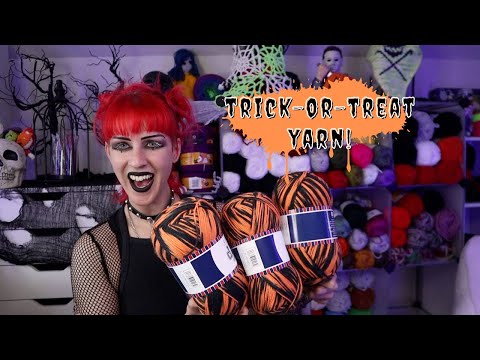 Unboxing Trick-or-Treat Yarn!