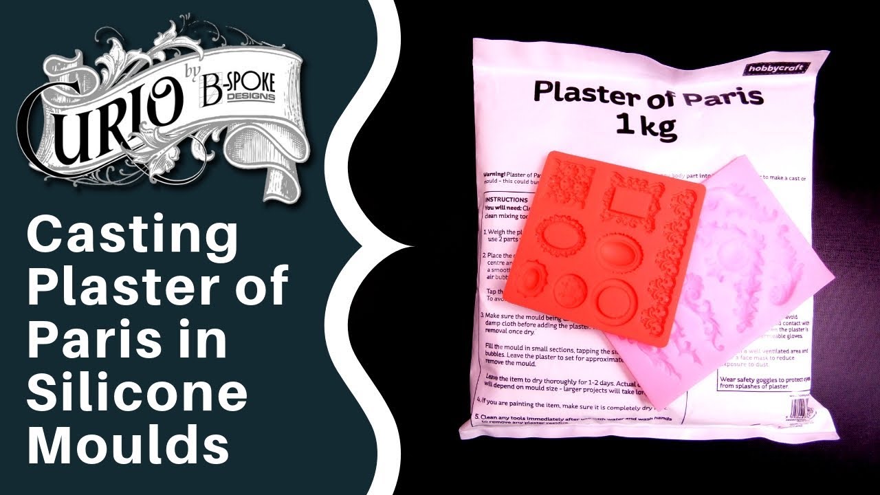 Casting Plaster of Paris in Silicone Moulds YouTube