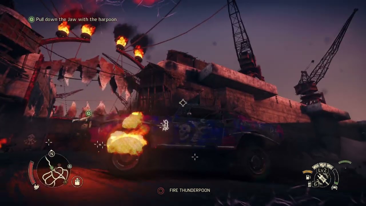 Mad Max Drive Into Dead Barrens Pass