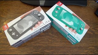 How to Set Up a Nintendo Switch Lite - Unboxing