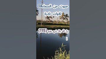 صوت من السماء 14 # تلاوة نادرة #قرآن #قران_كريم #قران #قرآن_كريم #اكسبلور #الشيخ مبارك  #الشيخ