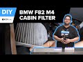 BMW M4 Cabin Filter Replacement DIY (2014-2018 BMW F82 M4 & F80 M3)