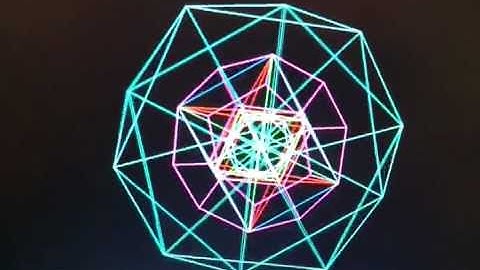 Platonic Solids Nesting within each other.