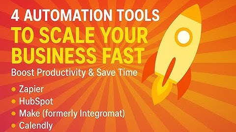 4 Automation Tools to Scale Your Business Fast