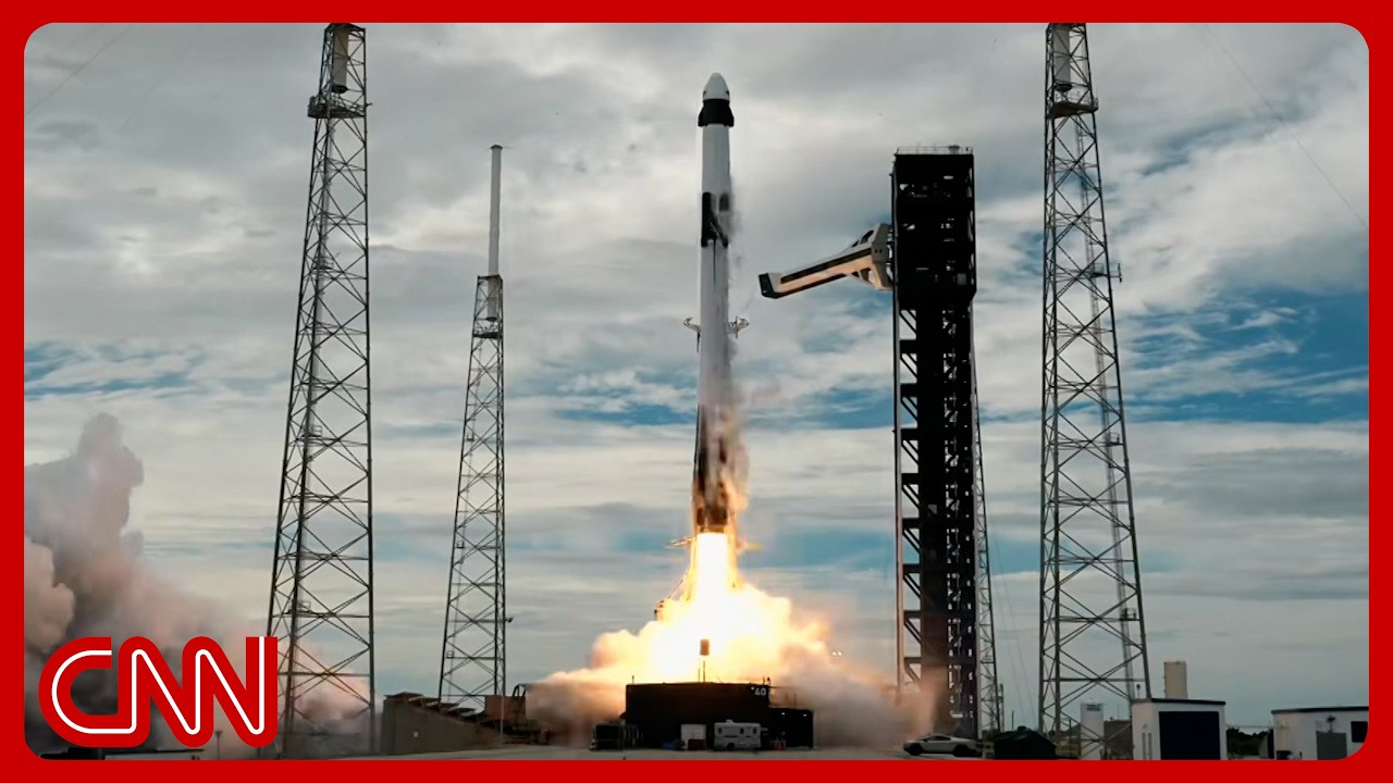 NASA & SpaceX launch Crew-13 mission to ISS