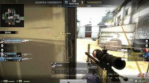 Cs Go Ace 1v5 5k Cache im MLG Pro!