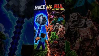 Can Mace Defeat Every Mutant Mob in Minecraft? 😱