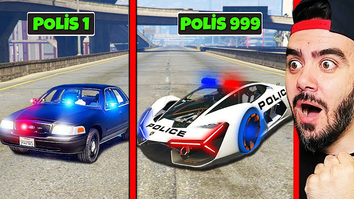 HER KAZA YAPTIĞIMDA SÜPER POLIS ARABALARI GELIYOR - GTA 5 MODS