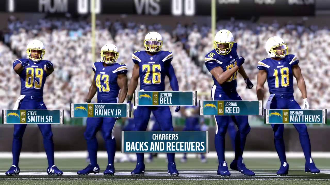 nfl chargers color rush jersey