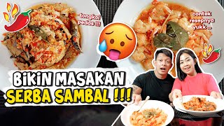 MASAK SERBA SAMBAL SUPER PEDAS | UDANG &amp; TONGKOL 😍👌🏻