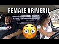 MY GIRLFRIEND DRIVES STICK CUMMINS DIESEL WITH NITROUS!!!