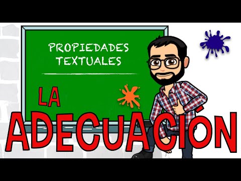 Video: Que Es Adecuación