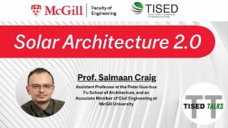 Tisedtalk Solar Architecture 20 Presented By Prof Salmaan Craig