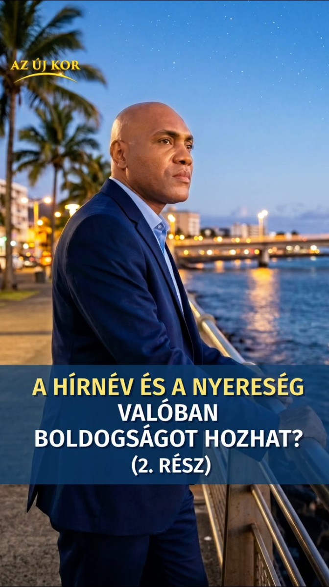A hírnév és a nyereség valóban boldogságot hozhat? (2. rész)