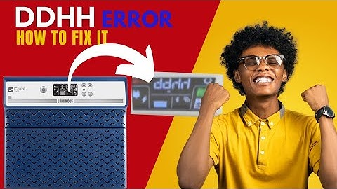 How to Fix Luminous Inverter DDHH Error Fast #solar #electrical
