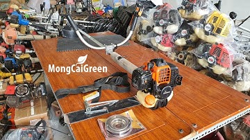 Kioritz SRE3000 - máy cắt cỏ Nhật Bản zin 100% xi lanh 30cc piston 36mm, chế walbro tay ga bóp MG188