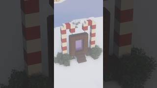 Minecraft Christmas Nether Portal Idea!