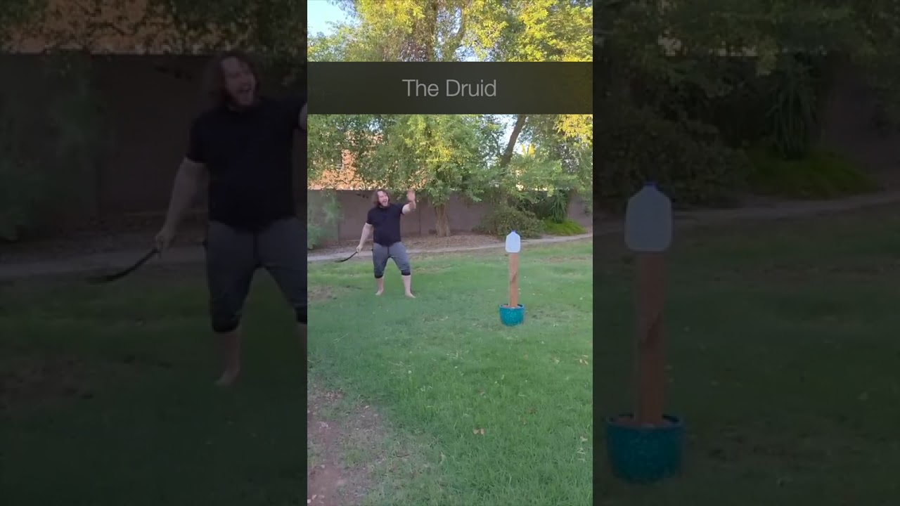 Сценка по D&D: Как каждый класс персонажей использовал бы меч.