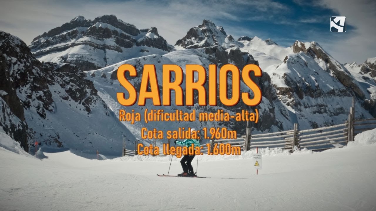 Análisis y descenso guiado por Sarrios - Candanchú | Gigantes Blancos